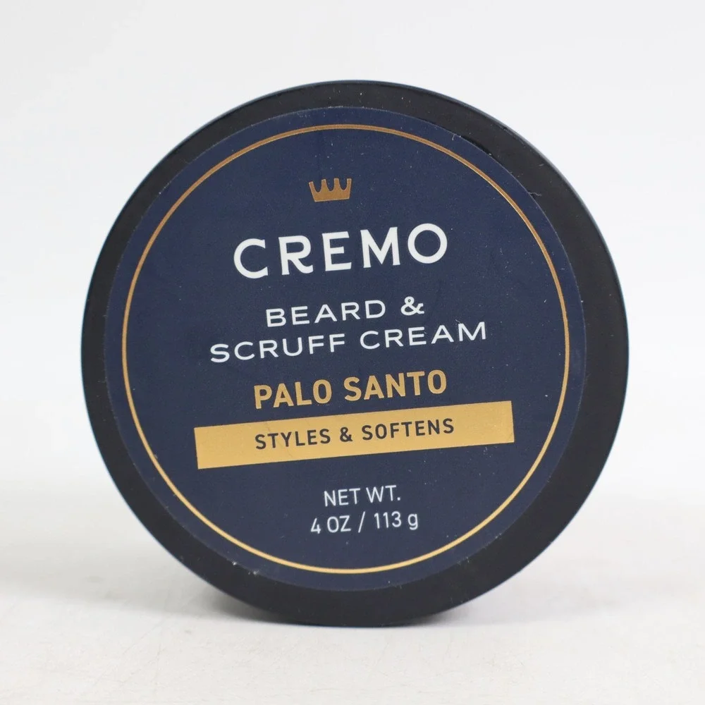 Cremo Beard & Scruff Cream, Palo Santo (Reserve Collection), 4 oz - Soothe Itch